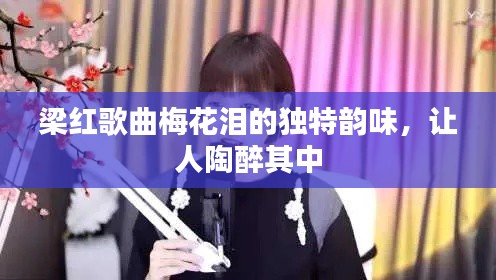 梁红歌曲梅花泪的独特韵味,让人陶醉其中